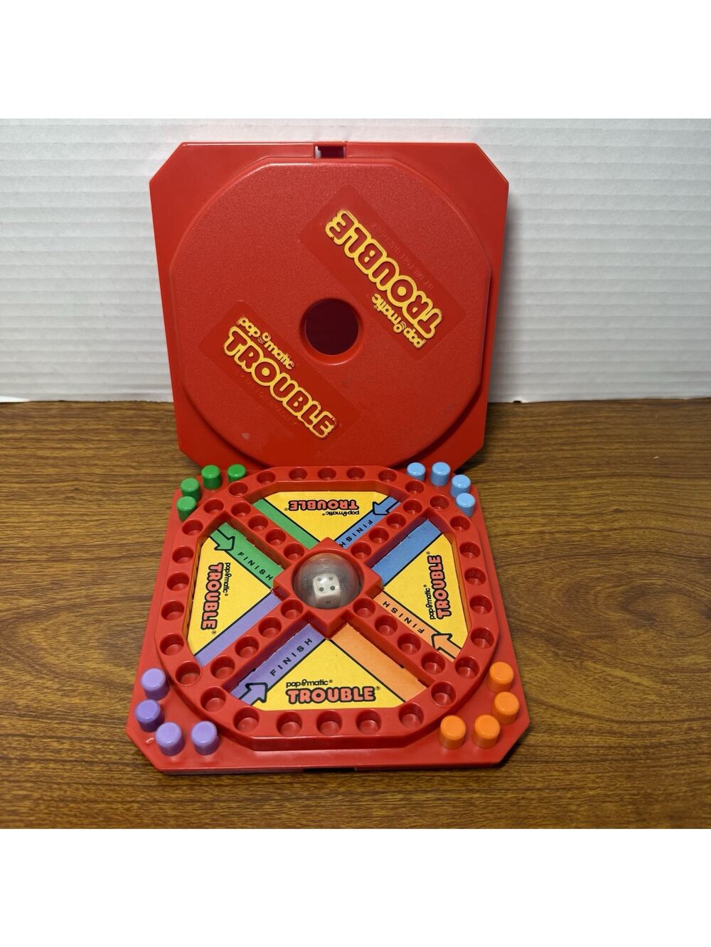 Pop-o-Matic Travel Trouble Game 1986 - 4704 Milton Bradley Vintage